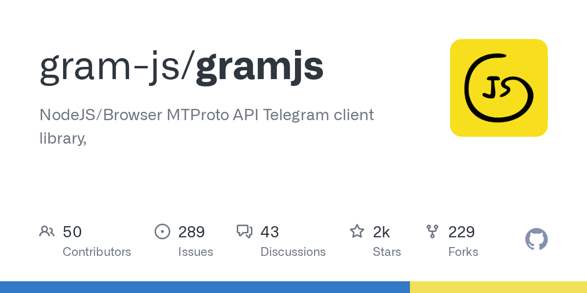 توسعه با GramJS